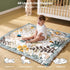 Momcozy 50x50 Tummy Baby Play Mat for Floor, Thickened Playpen Mat, Playmate for Baby Time, Waterproof & Non-Slip