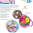 Learning Resources Poppy The Count & Stack Flower Pot, 15 Pieces Fine Motor Skills Toys for Toddlers