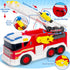 3 4 5 6 7 8 15" Large Fire Trucks Toys for Toddlers, Kids Toys for Years Old Boys, Firetruck Toy for Kids with Ladder