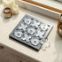 NIKKY HOME Acrylic Tic Tac Toe Wood Board Game Classic Coffee Table