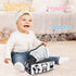 High Contrast Baby Tissue Box Toy, Montessori Black and White Sensory Toy for Newborns, 3 Months+