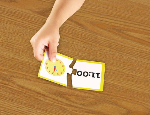 Learning Resources Time Activity Set - 41 Pieces, Montessori Clock for Teaching Time, Ages 5+