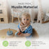 Muslin Bandana Drool Bibs, Ultra-Soft, Stylish, and Lightweight Baby Bandana Drool Bibs, Suitable for Milk Dribbles