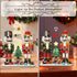 FunBuild Set 2 (797PCS) Christmas Nutcracker Building with Light - Soldiers, Light-Up Christmas Tree, Wreath, Snowman