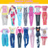 60pcs Doll Clothes & Accessories, Fashion Dress, Wedding Gowns, Daily Outfits & Dollhouse Accessories for 11.5 Inch