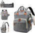 Diaper Bag with Changing Station, Waterproof 3 in 1 Baby Diaper Backpack