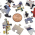 USA License Plate Map 1000 Piece Jigsaw Puzzle - Cool Wall Art in the Shape of the US - 31 inches long