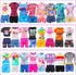 BARWA 70 Pack Doll Clothes and Accessories, 3 Wedding Gowns, 5 Long Dresses, 4 Tops, 4 Pants, 3 Swimsuits