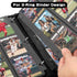 450 Pockets Trading Baseball Card Sleeves Binder - 25 Pages Double-Sided Protector for Standard Sized Cards