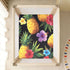 Bseiialft 52 28 Pineapples Hibiscus Palm Leaves Tropical Crib Sheets for Boys Girls Soft and Breathable Cotton Baby