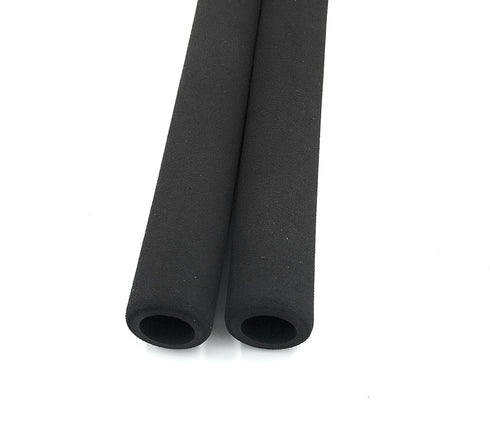 Xcivi Replacement Foam Handle Cover - Baby Stroller Pushchair Accessory (Black, Fit Dia 0.6~0.8 Inches)