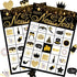 Funnlot New Year Eve Games, 24 Players Bingo Cards for Kids, New Years Party Supplies, Activities for School