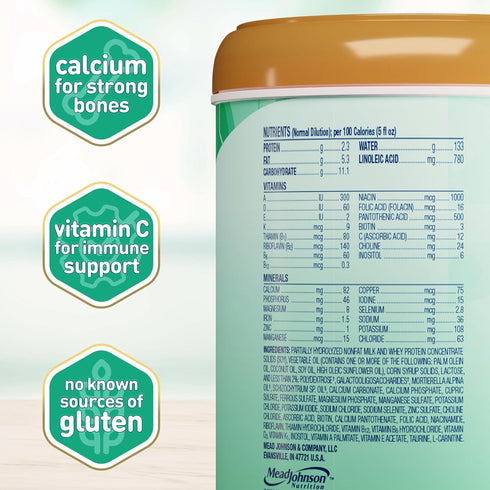 Enfamil Reguline Baby Formula, Milk-Based Infant Nutrition, 19.5 Oz, Dual Prebiotics for Soft Stools, Omega-3 DHA for