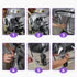 bemece Double Stroller Rain Cover, Weather Shield Double Stroller for Side by Side Seats Twin Stroller, Baby Outdoor