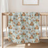 Selgkds 60x80inch Cute Baby Animals Baby Blankets for Girl Boy Bear Lion Zebra Giraffe Rainbow Ship Stars Swaddle