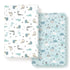GRSSDER Stretchy Ultra Soft Jersey Knit Fitted Pack n Play Sheets Set