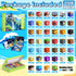 208PCS 4-8, 3+, Magnetic Blocks, Magnetic Building Blocks, Magnetic Cubes for Kids Sensory Toy for STEM Constructions