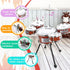 3-5 Set 5 3 4 5 4-6 Toy Drum Kit for Kids Toddler Rock Drum with Drums Musical Instrument Toys for Year Old Boys Girls