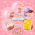 5PCS Nano Tape Bubble Kit for Kids, Nano Bubble Tapes Kit with Glitter, Clay, Cute Stickers and Accessories Tools, Nano
