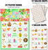 JGCWorker Easter Day Bingo Game Set, Fun Party Supplies for Kids and Adults, 24 Players Colorful Spring Themed Cards