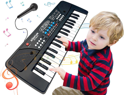 Kids Piano Keyboard, 37 Key Portable Electronic Piano for Kids Age 3-6,