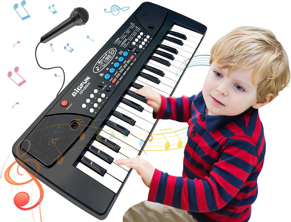 Kids Piano Keyboard, 37 Key Portable Electronic Piano for Kids Age 3-6,