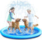 SLOOSH 72" Non-Slip Splash Pad Sprinkler - Outdoor Water Toys Play Mat