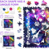 500 Packaging 15.6x15.9 Jiroinlly Wooden Puzzles for Adults Pieces, Tricolor Tree of Life, Wood Jigsaw Puzzle, Unique