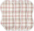 decor gift 4 Pack 22x11in Cotton Burp Cloth Soft and Absorbent? Mars Plaid Offwhite Buffallo Milk Spit Up Cloth