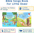 13 28-Button 1-3 LEARNING BUGS Christian Bible Songs Songs of Praise for Little Ones, Musical Books for Toddlers, Music