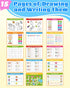 3-5, 3 Walenced Busy Book for Toddlers - Preschool Learning Activities, Coloring Activity Books for Kids Ages