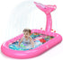 QPAU Splash Pads for Toddlers 1-3, Pink Mermaid Toy Splash Pad for