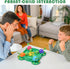 AIUAZA 2-4 (36beans) Hungry Turtle Chess Board Game, Hungry Box Game, Turtle Eating Beans Chessboard Game, Party