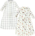 Hudson Baby Unisex Baby Cotton Long-Sleeve Wearable Sleeping Bag, Sack, Blanket
