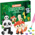 Labeol Arts and Crafts for Kids Ages 8-12, Create Your Own GEM Keychains, 5D Diamond Art Kits