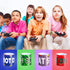 Blulu 40 Pcs Video Game Slap Bracelets, Pixelated Party Wristbands, Snap Bracelets for Kids, Gamer Birthday Party