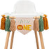 Wild One High Chair Banner - Lion Highchair Banner, Safari Animal Theme
