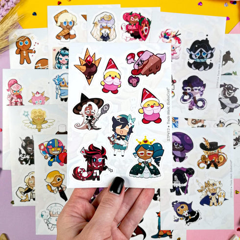 BulbaCraft 100Pcs Video Game Stickers for Laptop, Kingdom Stickers, Game Merchandise, and Posters