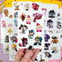 BulbaCraft 100Pcs Video Game Stickers for Laptop, Kingdom Stickers, Game Merchandise, and Posters