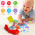1 12-18 1 Baby Busy Board for Year Old, Musical Montessori House Busy Board with Light & Music, Toddler Activity Toy