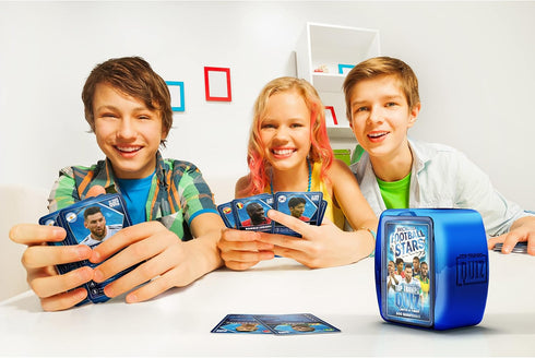 Top Trumps Soccer Trivia Game - Quiz Games for Kids and Adults - Great Travel and Road Trip Games