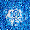 100 Piece Sky Blue Bricks Bulk - 12 Size Classic Building Blocks Compatible with Lego Parts (Color: Sky Blue)