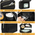 Small Diaper Bag with Portable Changing Pad, Crossbody Pack, Mini Fanny Pack for Baby Travel, Black
