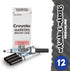 Crayola Washable Markers - Black (12ct), Kids Broad Line Markers, Bulk Markers for Classrooms & Teachers by Crayola