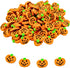 144 Pcs Halloween Pumpkin Erasers for Kids, Mini Jack-O’-Lantern Party Favors, Non-Candy Treats