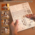 Wtufaelk 3D Wooden Puzzles for Adults Mechanical Music Box - Sky City Rotating Model Building Kits | Wood Puzzle DIY