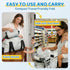 Portable Baby Shopping Cart Seat, High Chair Cover for Outdoor Hygiene and Safety, One-Hand Installation Cart Seat