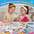 10 5-8 8-12 Funtopia Sewing Kit for Kids, Easy DIY Projects of Stuffed Animal with Guiding Book, Beginners Sewing Toys