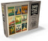 MyPuzzle Chicago Multi-Image Print - Edition 1 Vintage Poster, Premium 500 Piece Jigsaw Puzzle for Adults