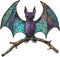 Wooden Puzzles for Adults, Stained Glass Bat Puzzles Animal Wooden Puzzles, Unique